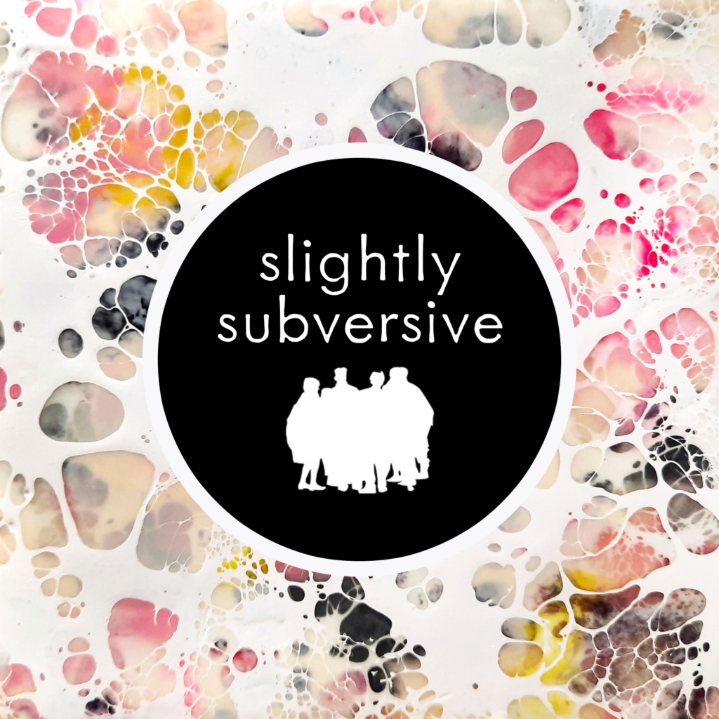 slightly subversive compilation cover slightly subversive compilation cover